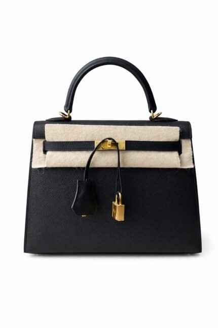 Kelly 25 eposm sellier noir GHW Z 